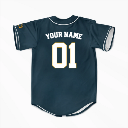 Rap TV Signature Grey Baseball Jersey